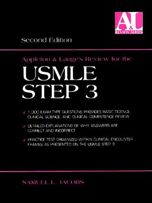 cover image of Appleton & Lange's Review for the USMLE Step 3